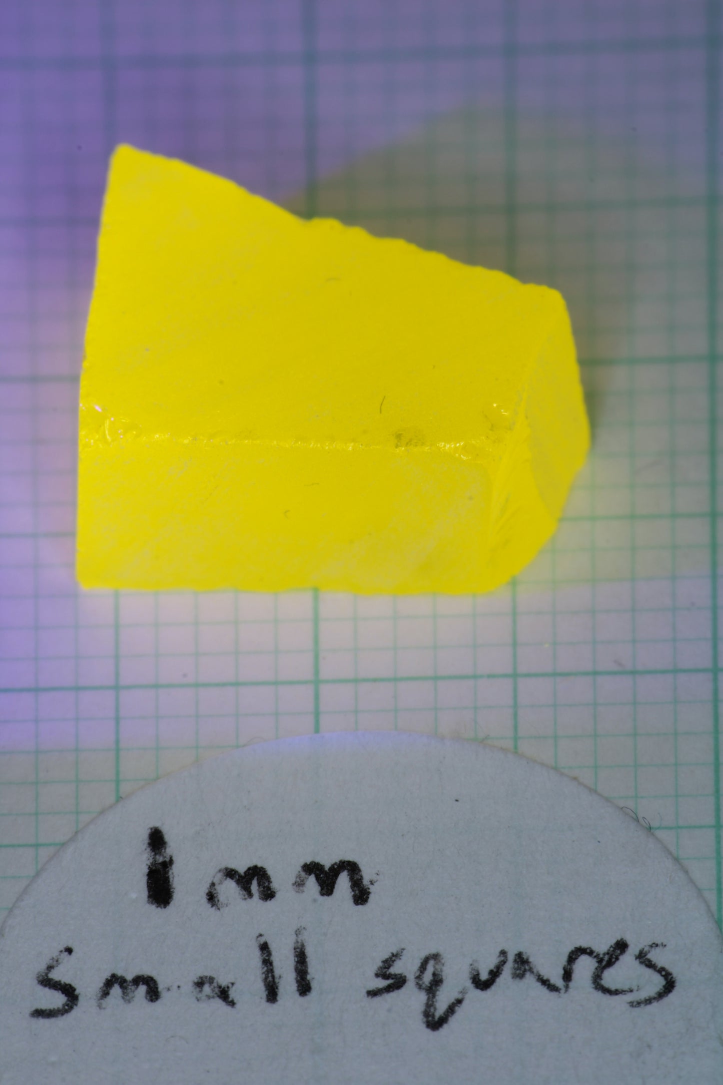 Super Cerium YAG Extra Bright Facet Rough Neon Yellow