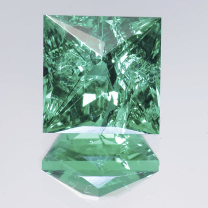 Lab Beryl Faceted Stones, Lab Morganite Aquamarine Red Beryl and Emerald