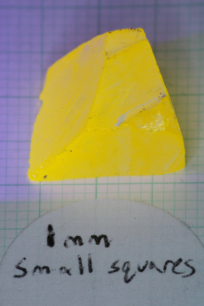 Super Cerium YAG Extra Bright Facet Rough Neon Yellow