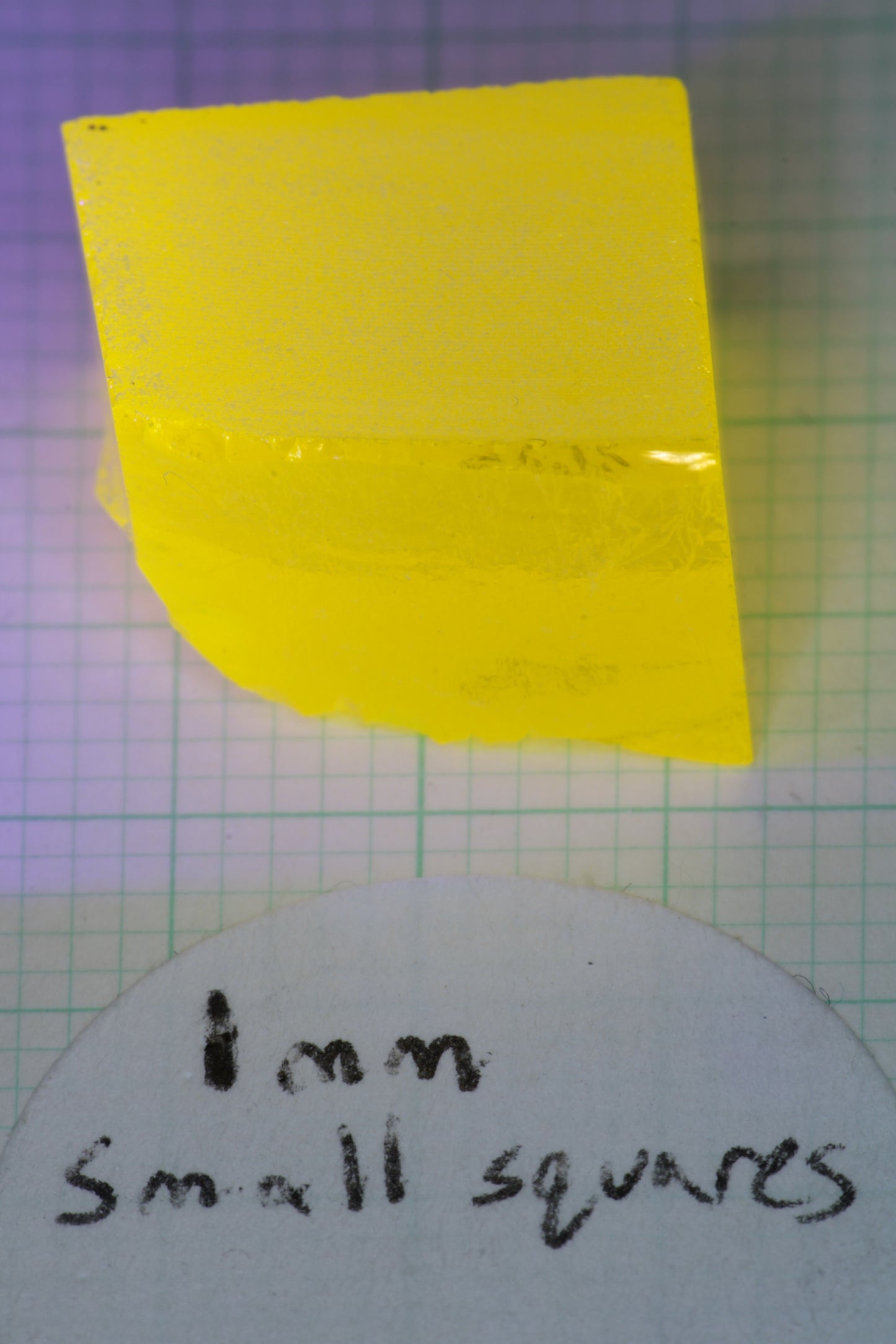 Super Cerium YAG Extra Bright Facet Rough Neon Yellow