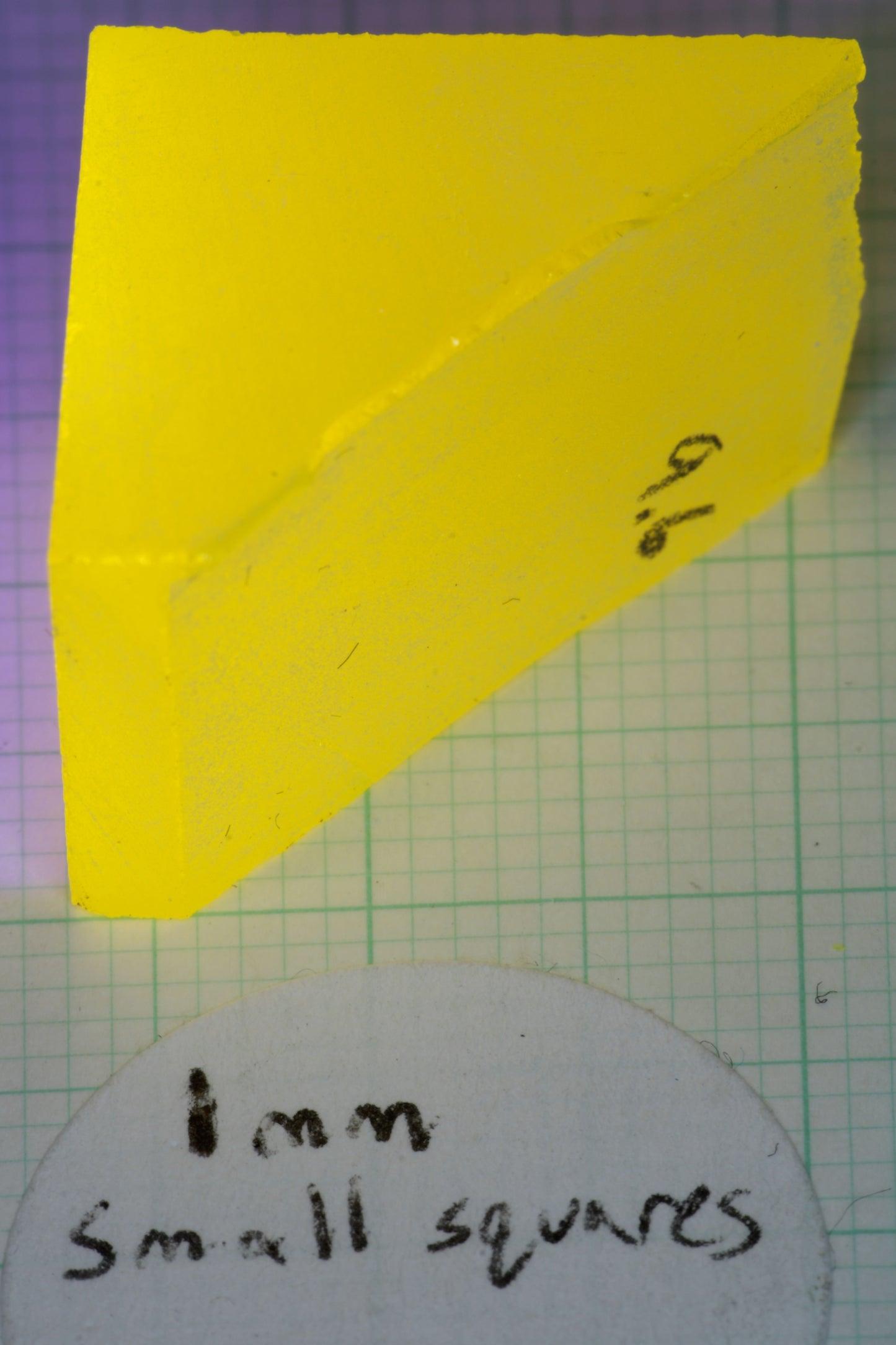 Super Cerium YAG Extra Bright Facet Rough Neon Yellow