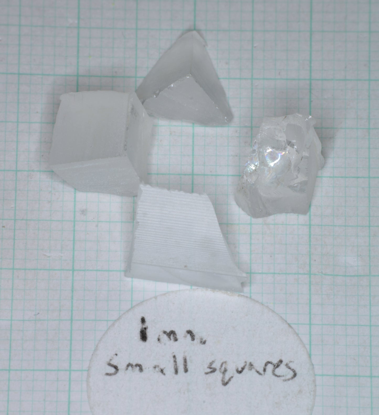 Colorless YAG Garnet Facet Rough