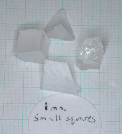 Colorless YAG Garnet Facet Rough