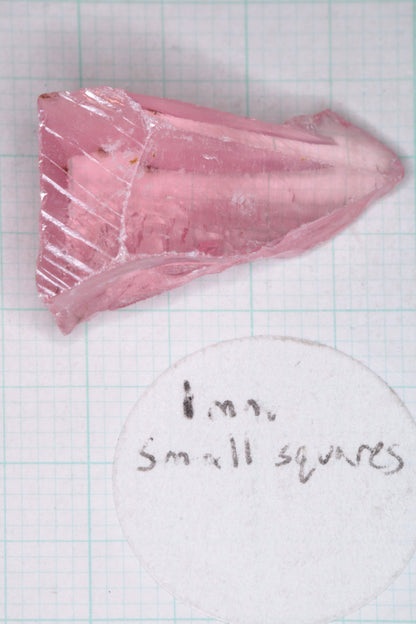 Titanium Laser Sapphire Facet Rough Lab Created Crystals