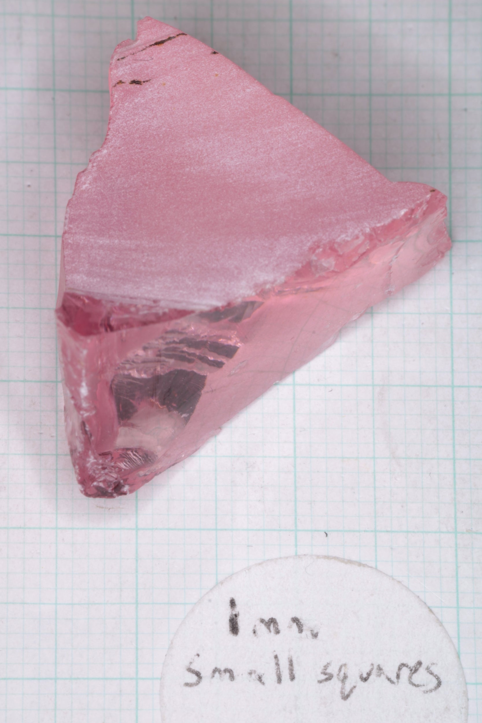Titanium Laser Sapphire Facet Rough Lab Created Crystals
