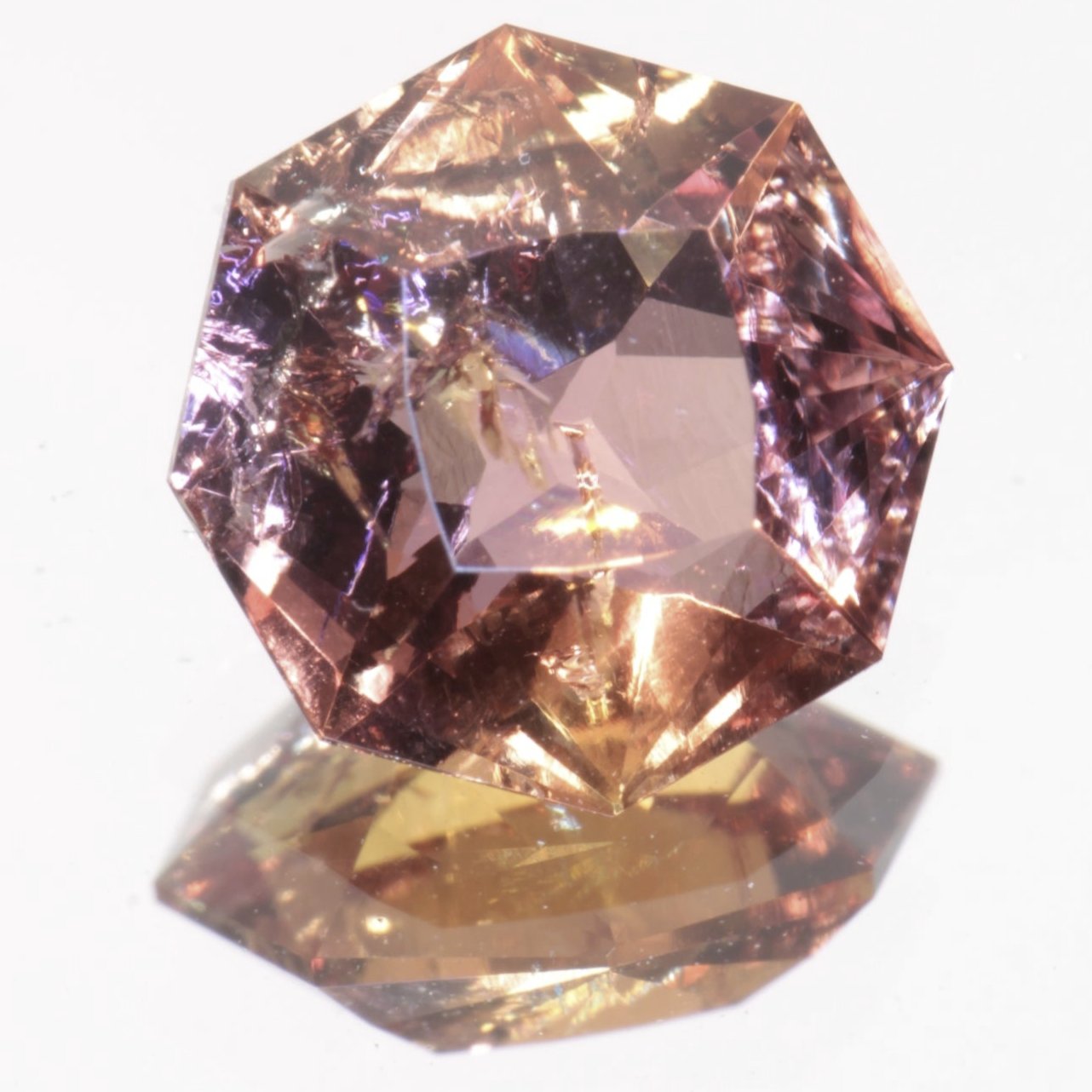 Lab Beryl Faceted Stones, Lab Morganite Aquamarine Red Beryl and Emerald