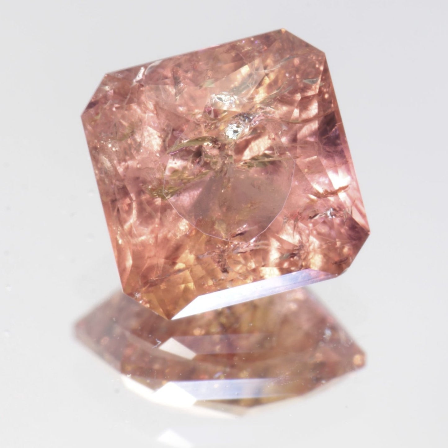 Lab Beryl Faceted Stones, Lab Morganite Aquamarine Red Beryl and Emerald