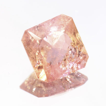 Lab Beryl Faceted Stones, Lab Morganite Aquamarine Red Beryl and Emerald