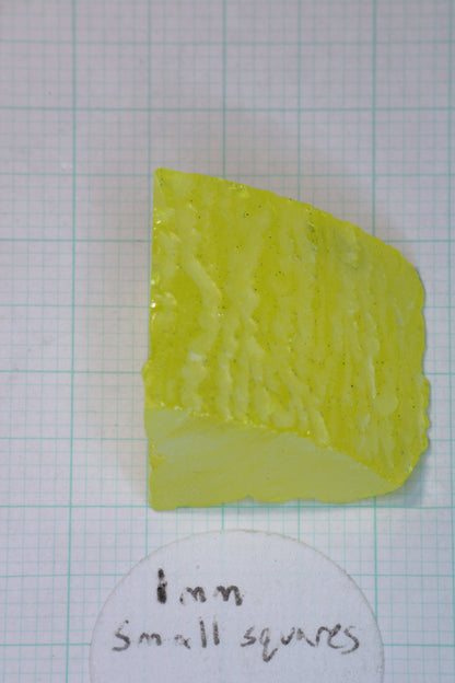 Glow in the Dark GAGG Lumogarnet Facet Rough "Long Glow"!!