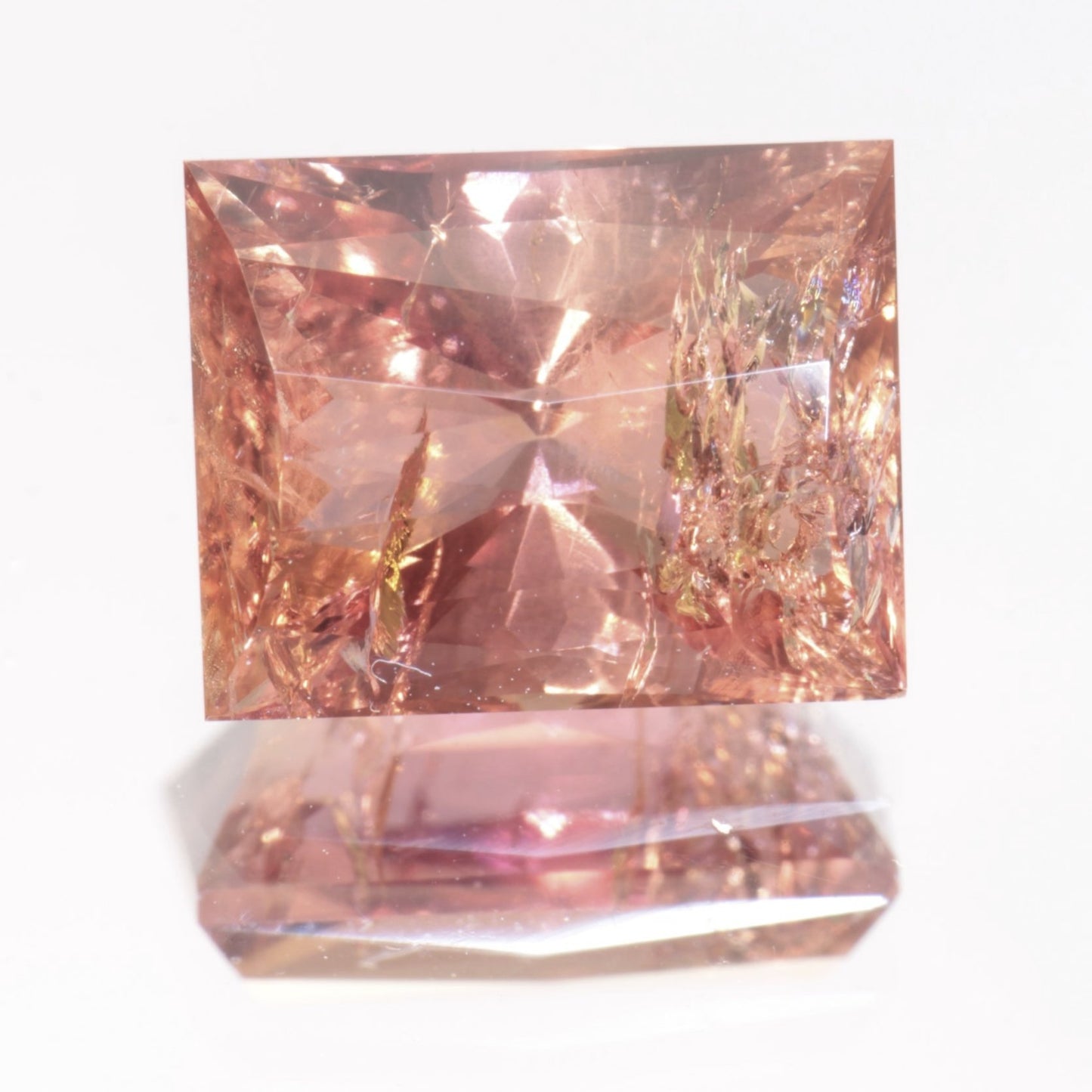 Lab Beryl Faceted Stones, Lab Morganite Aquamarine Red Beryl and Emerald