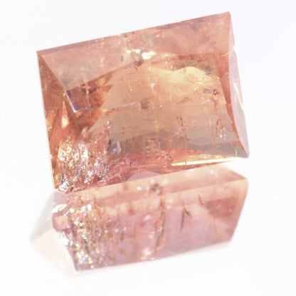 Lab Beryl Faceted Stones, Lab Morganite Aquamarine Red Beryl and Emerald