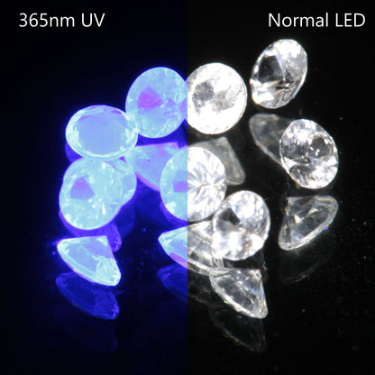 Faceted LYSO Round gemstone
