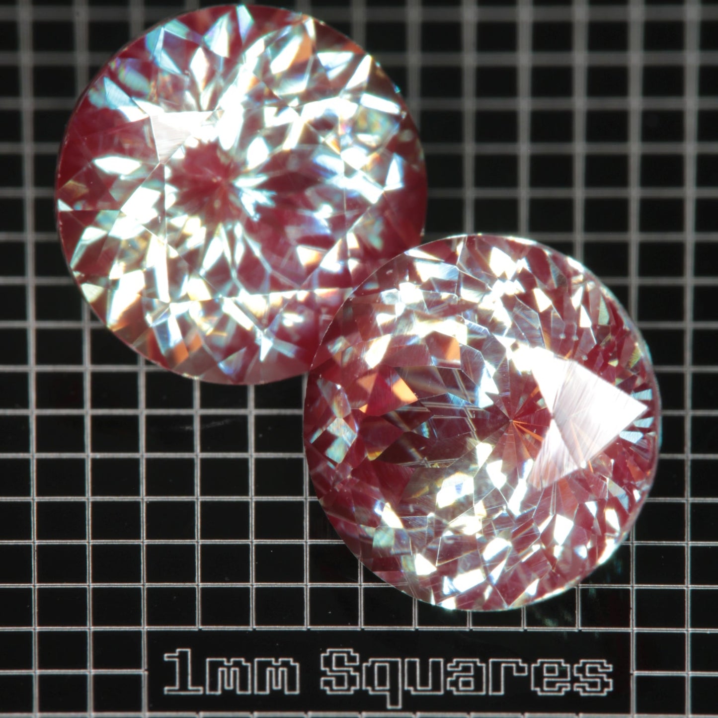 Laser Rod Alexandrite Faceted Stones Lab Created