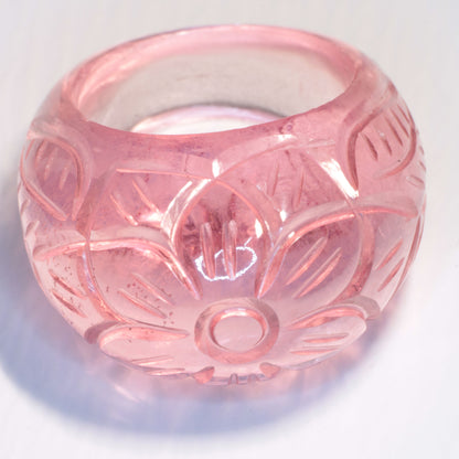 Literal Gemstone Ring