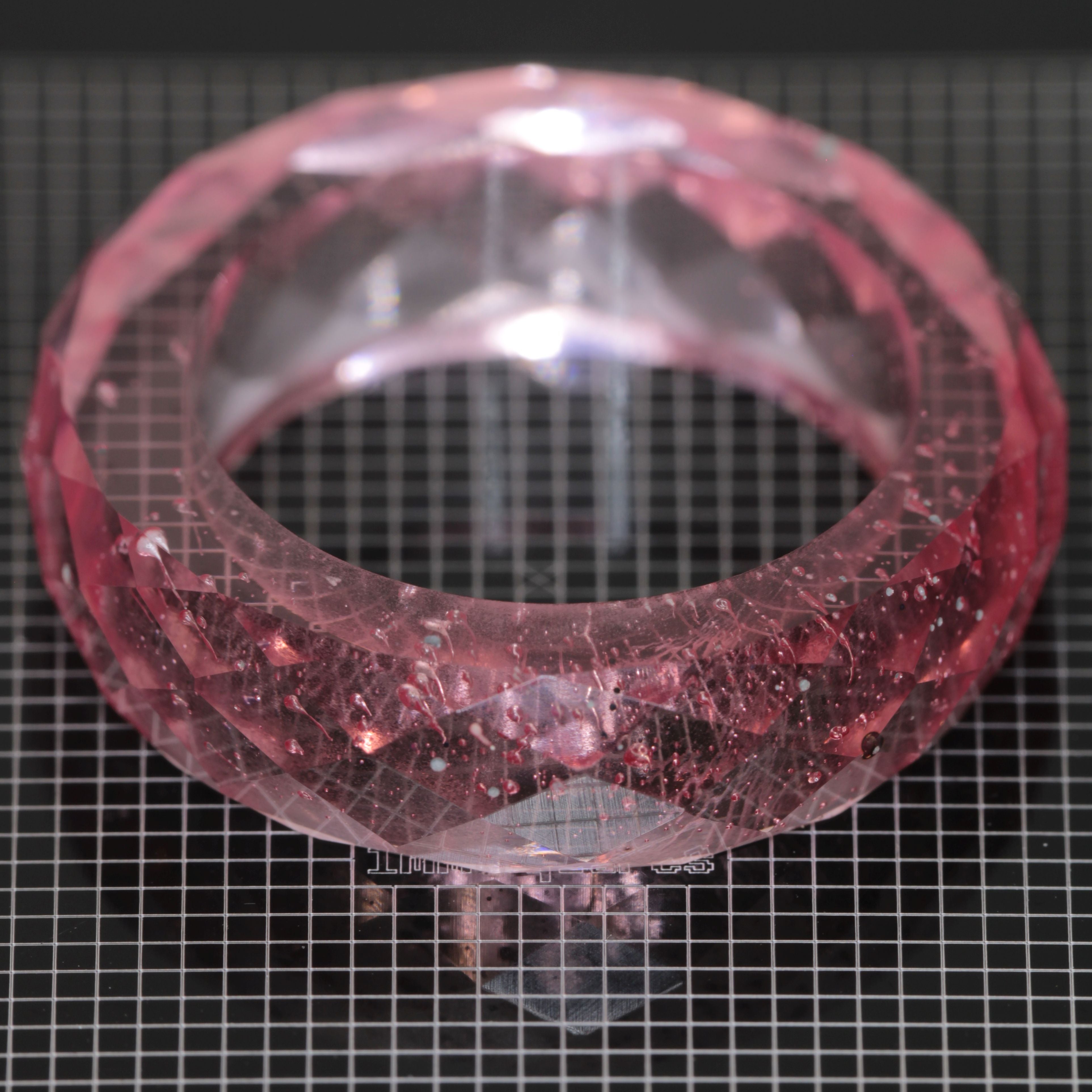 Literal® Gemstone Rings, Rings Carved and Faceted from Solid Lab Crystals