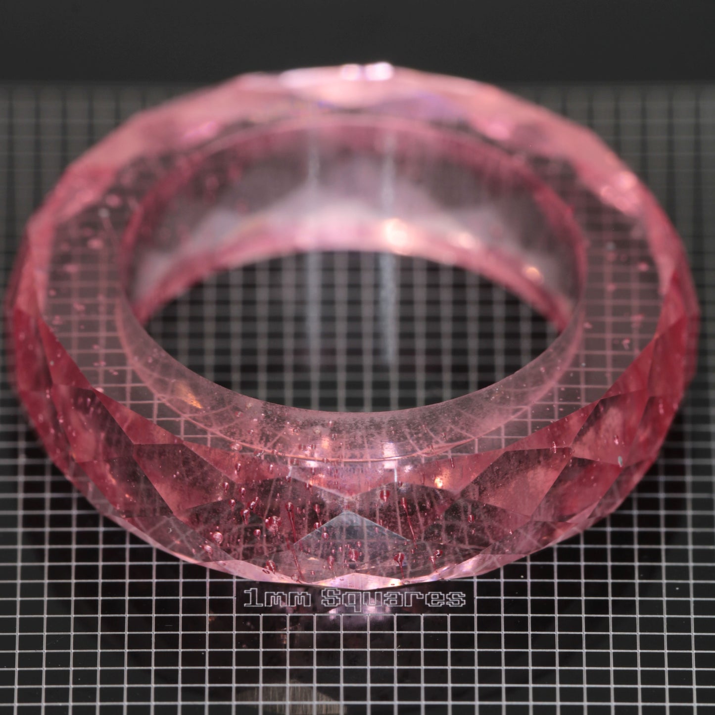 Literal® Gemstone Rings, Rings Carved and Faceted from Solid Lab Crystals