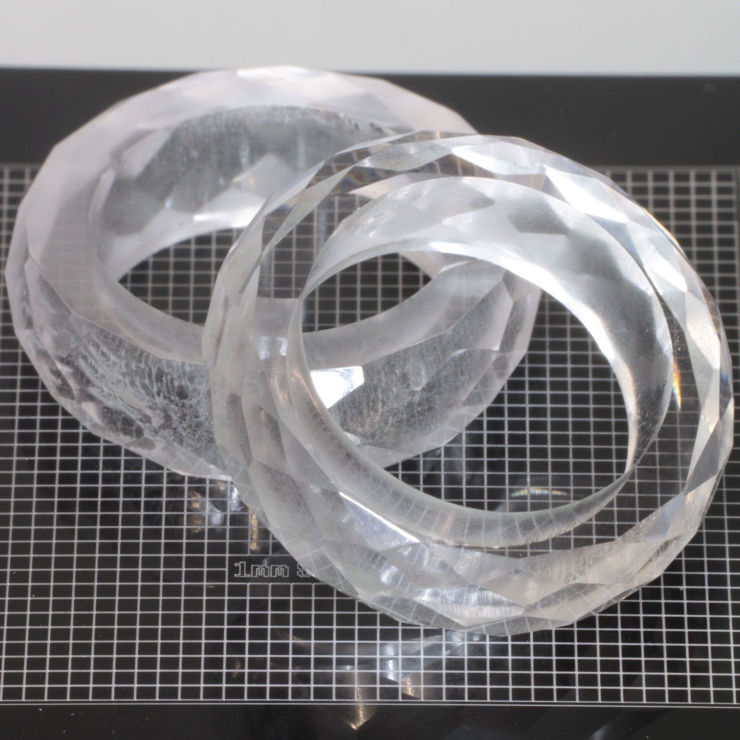 Literal® Gemstone Rings, Rings Carved and Faceted from Solid Lab Crystals