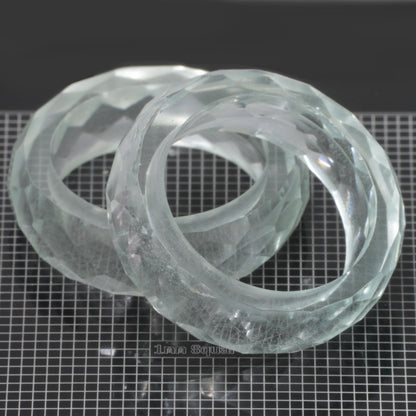 Literal YbYAG Faceted Ring