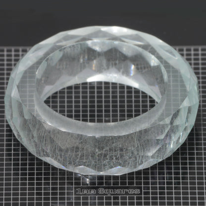 Literal YbYAG Faceted Ring