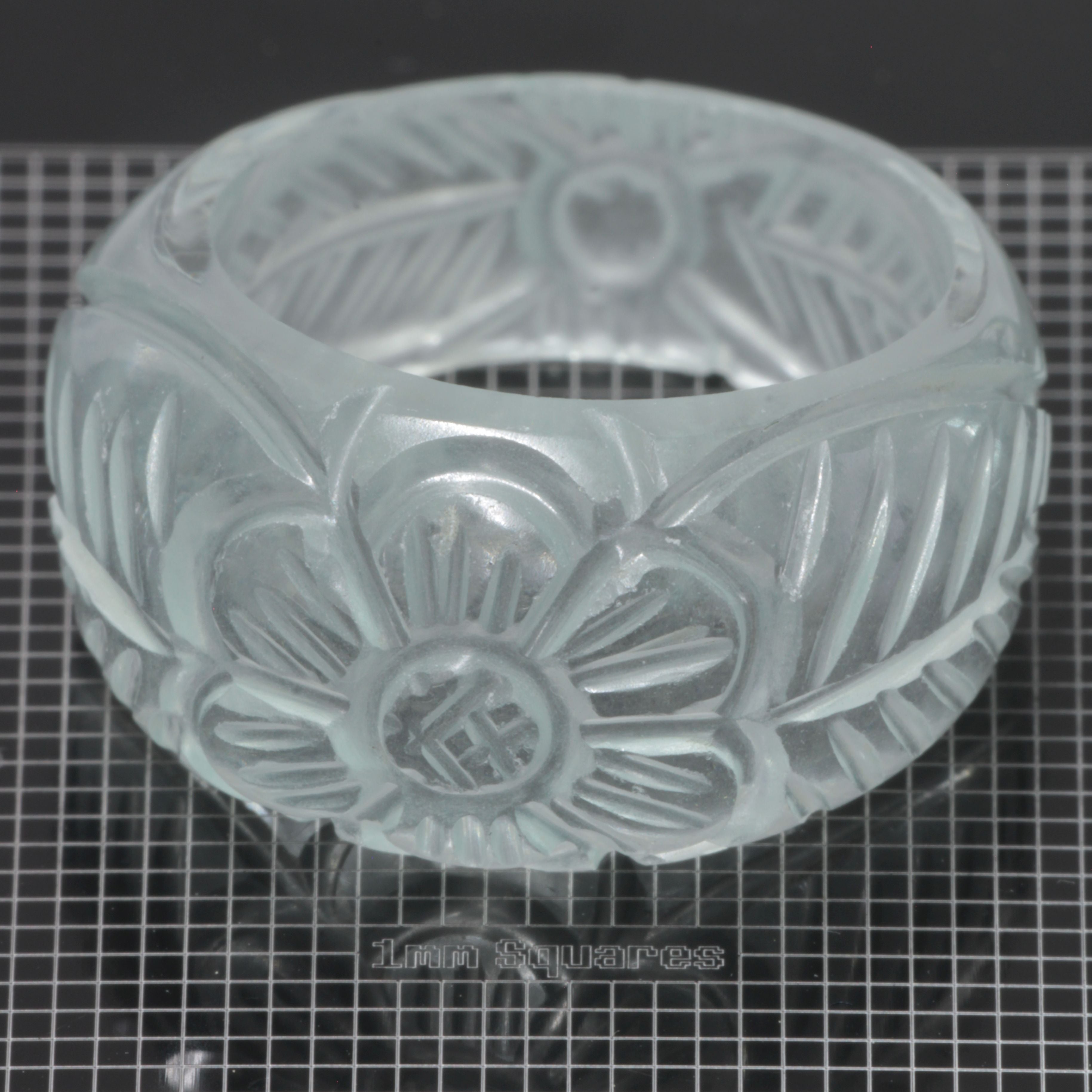 Literal YbYAG Flower Ring