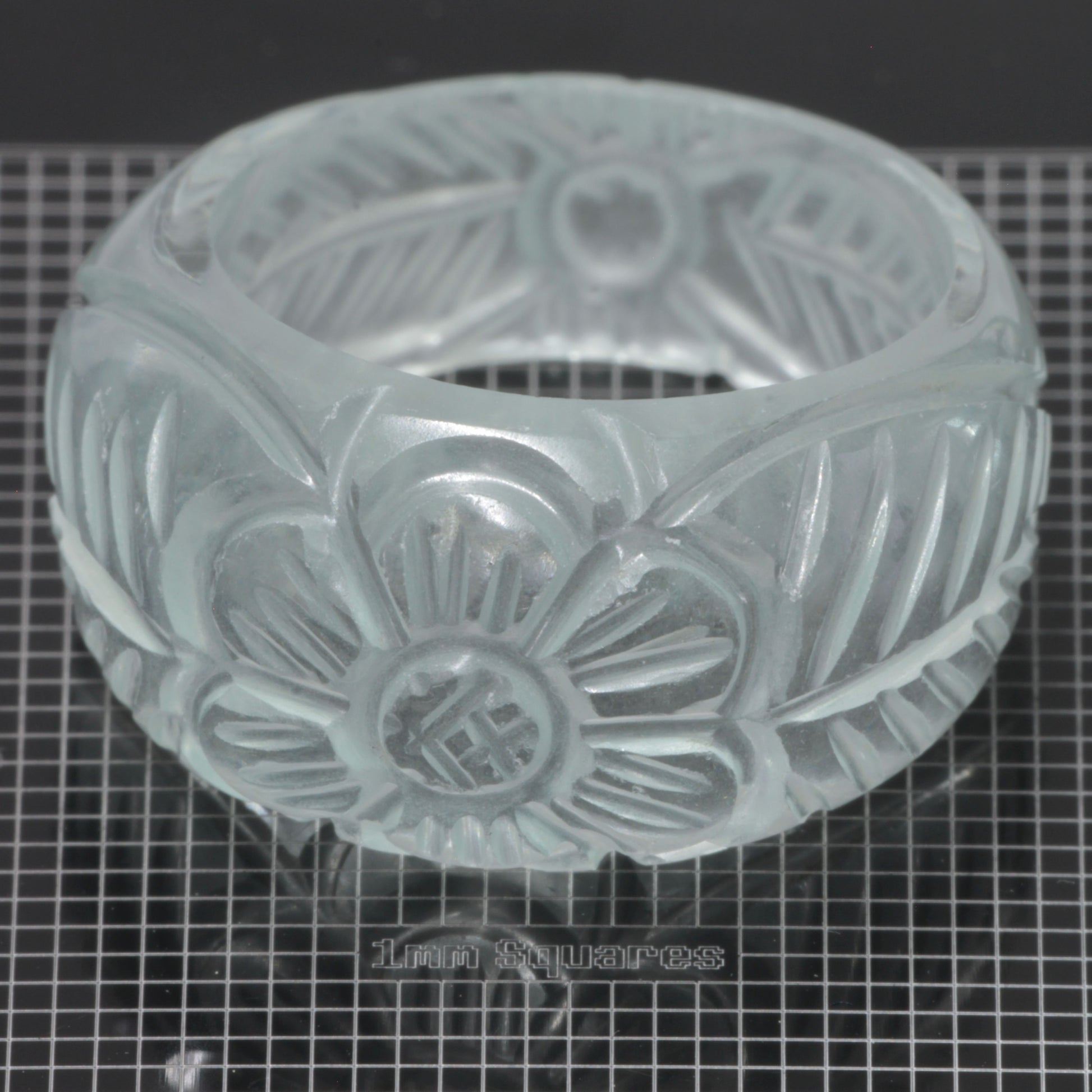 Literal YbYAG Flower Ring