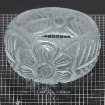 Literal YbYAG Flower Ring