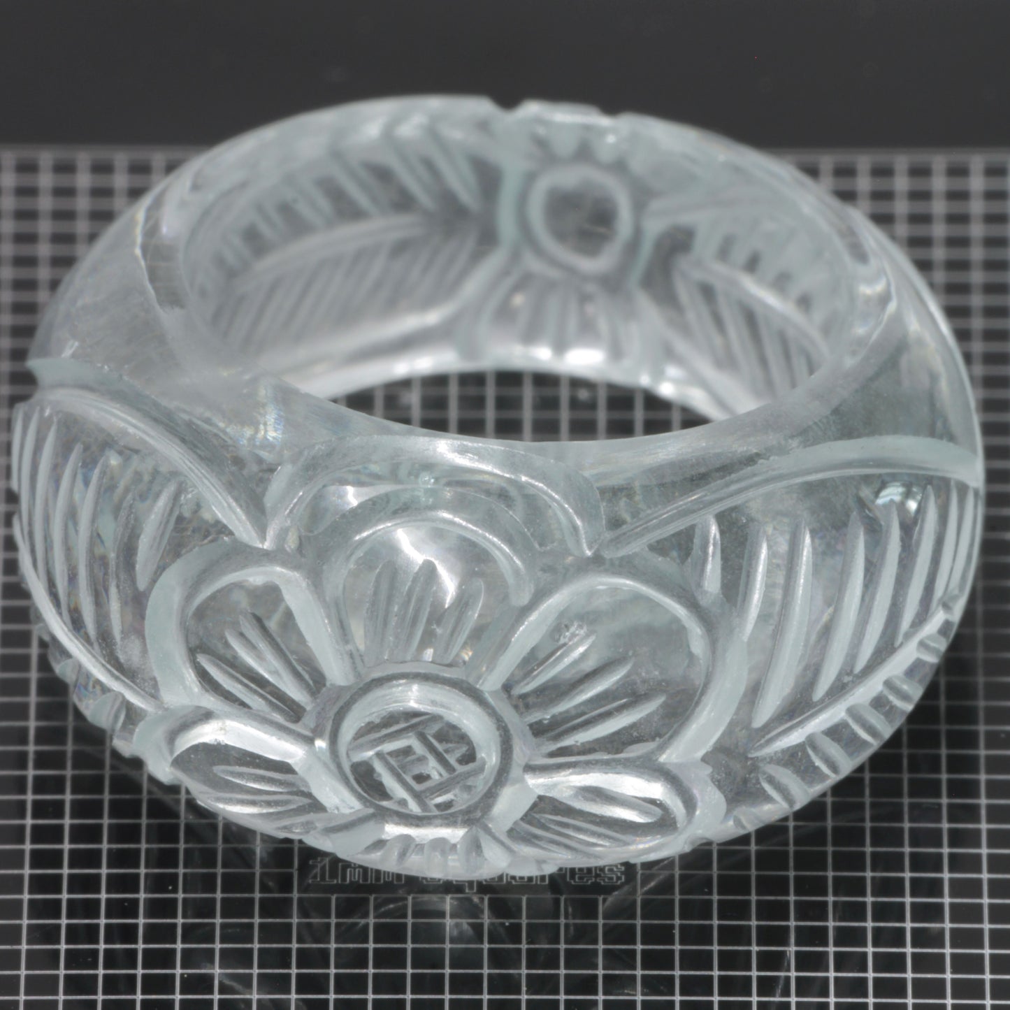 Literal YbYAG Flower Ring