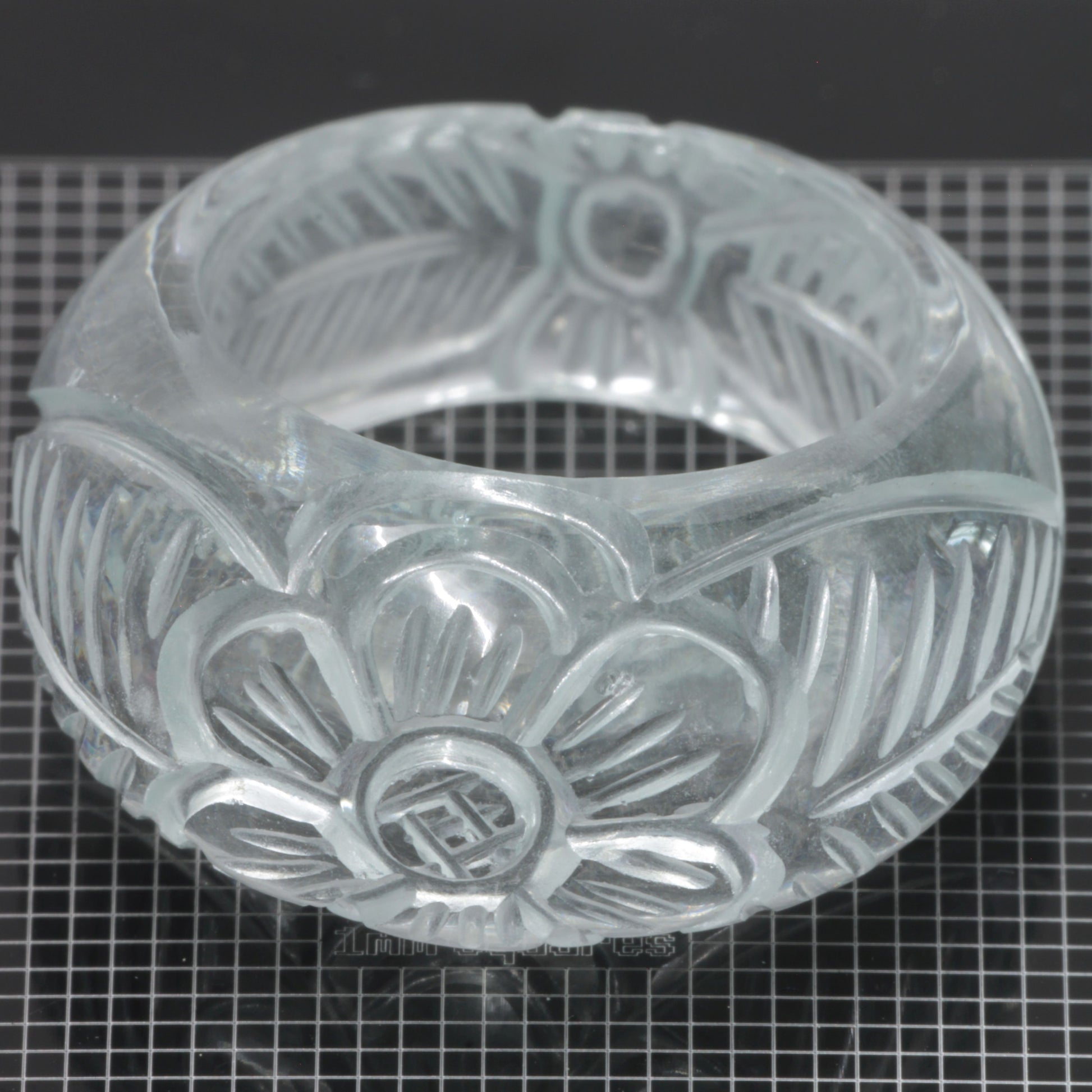 Literal YbYAG Flower Ring