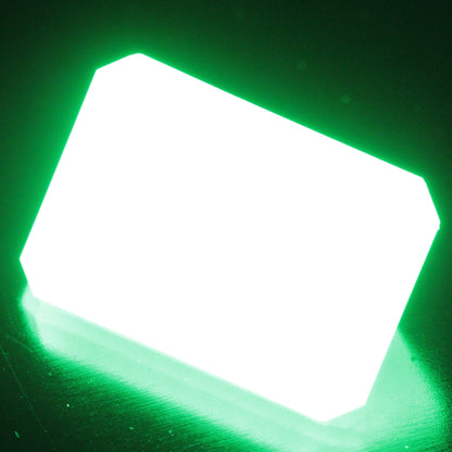 Lumenite® Faceted Stone 11ct, Glow in the Dark Strontium Aluminate Monocrystal