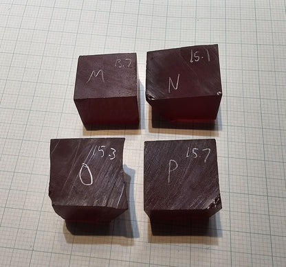 Red Ruby Facet Rough Czochralski Lab Created Crystals