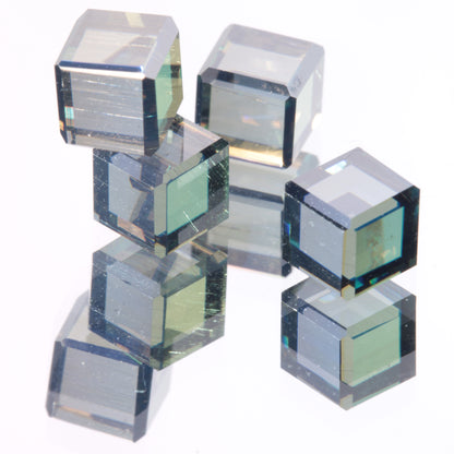 Polished Light Dichroic Cube showing yellow and blue axes