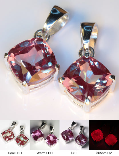 Alexandrite Cushion Pendant
