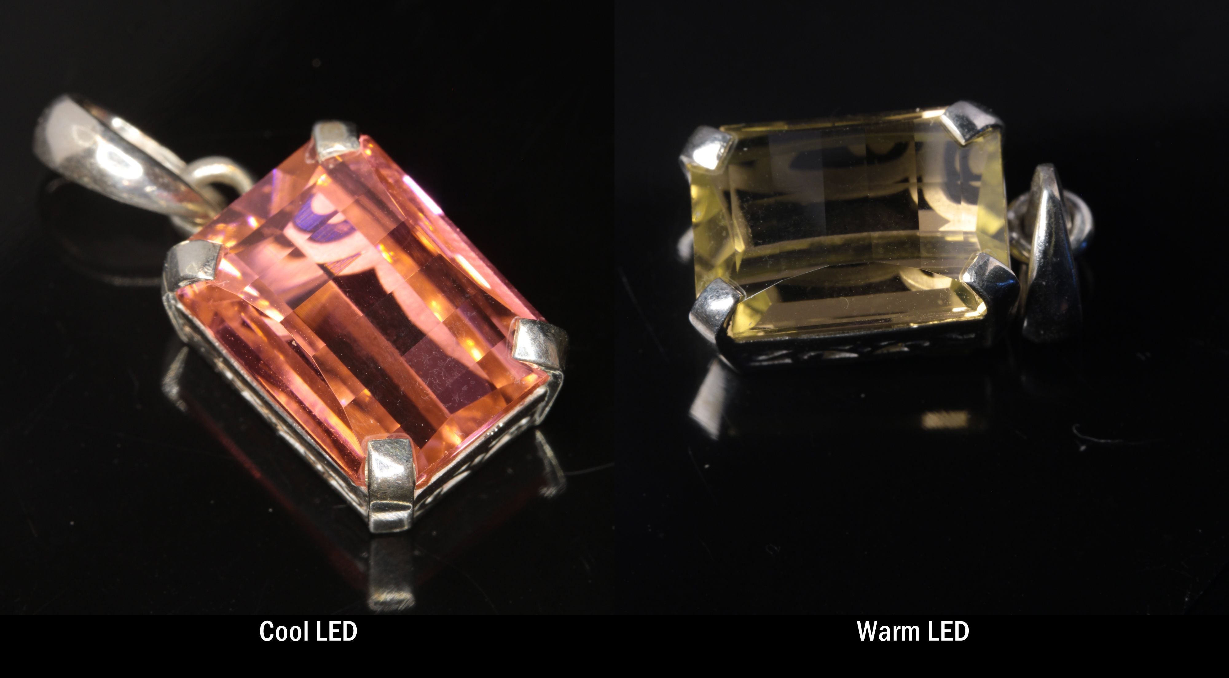 Erbium Laser Garnet Jewelry in Sterling Silver (YAG:Er Pendants and Earrings)