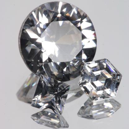 Pure Nd:YAG Gems, Violet Laser Garnet Loose Stones