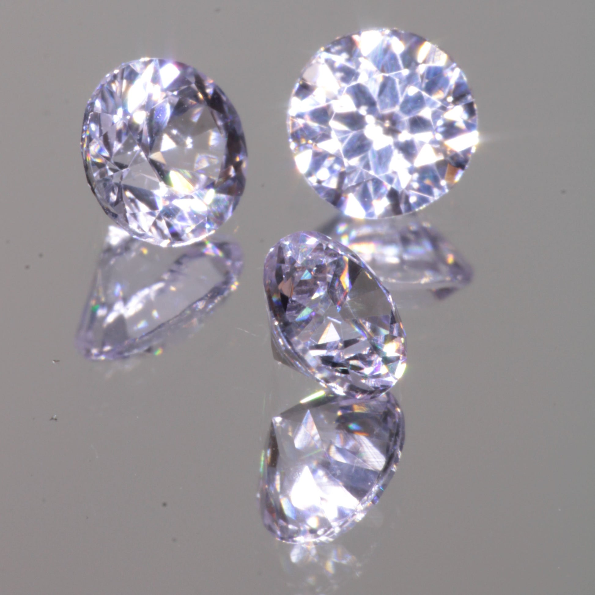 Faceted Round YAG:Nd Stone