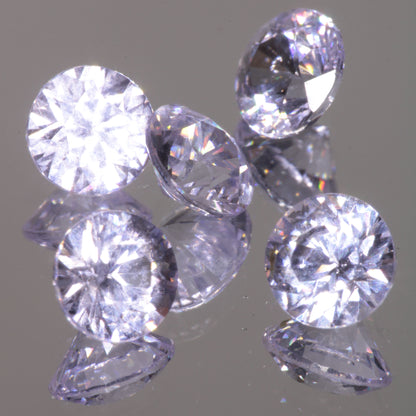 Pure Nd:YAG Gems, Violet Laser Garnet Loose Stones