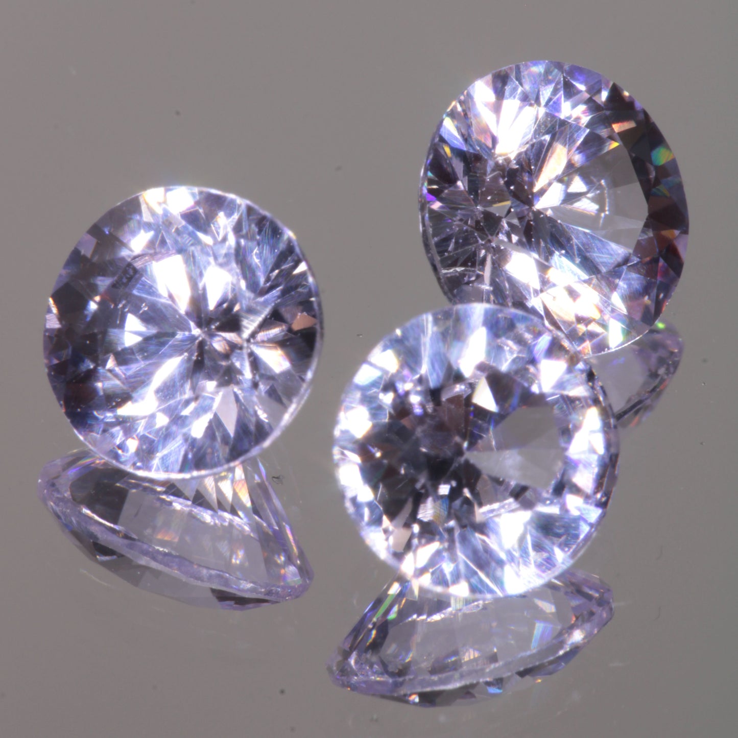 Pure Nd:YAG Gems, Violet Laser Garnet Loose Stones