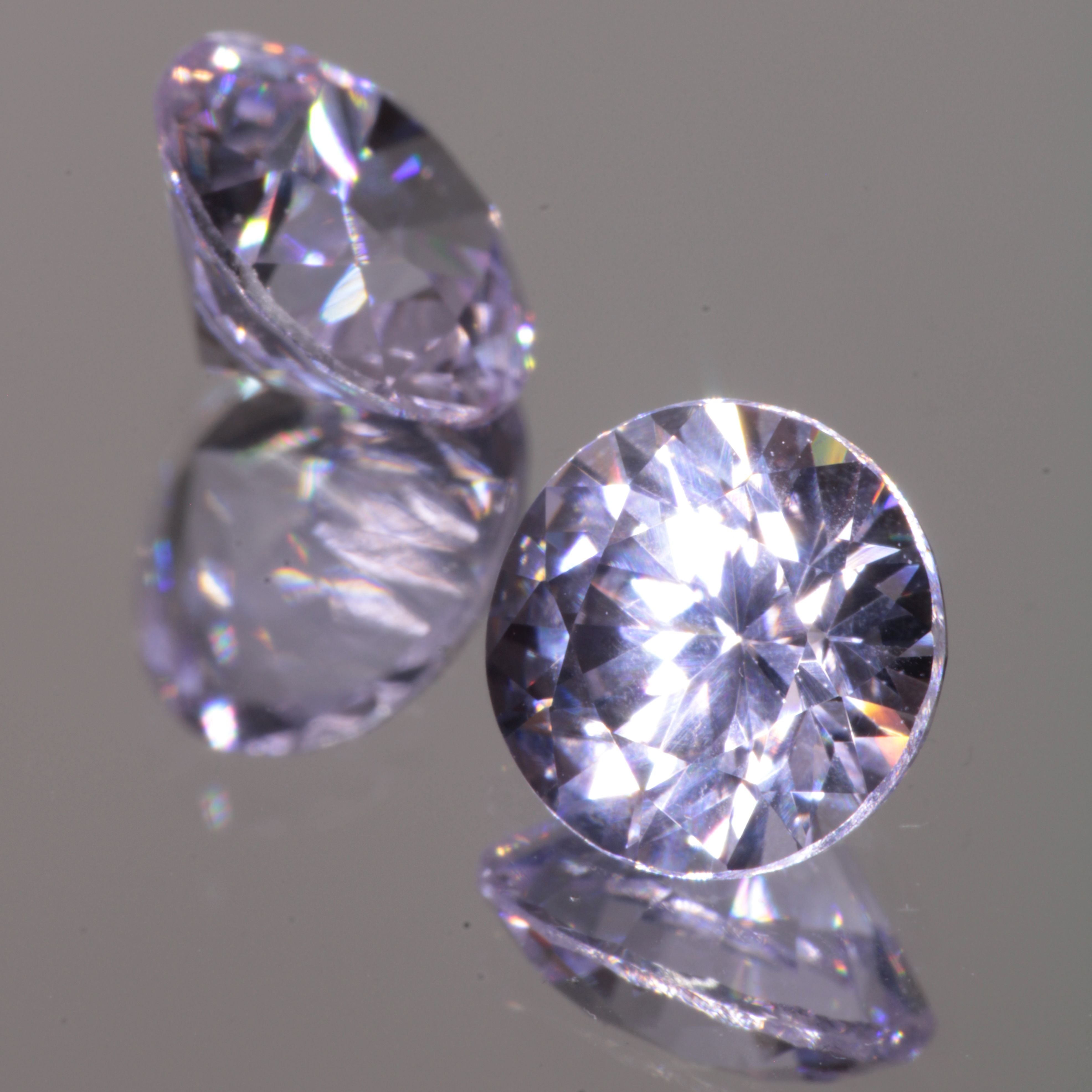 Faceted Round YAG:Nd Stone