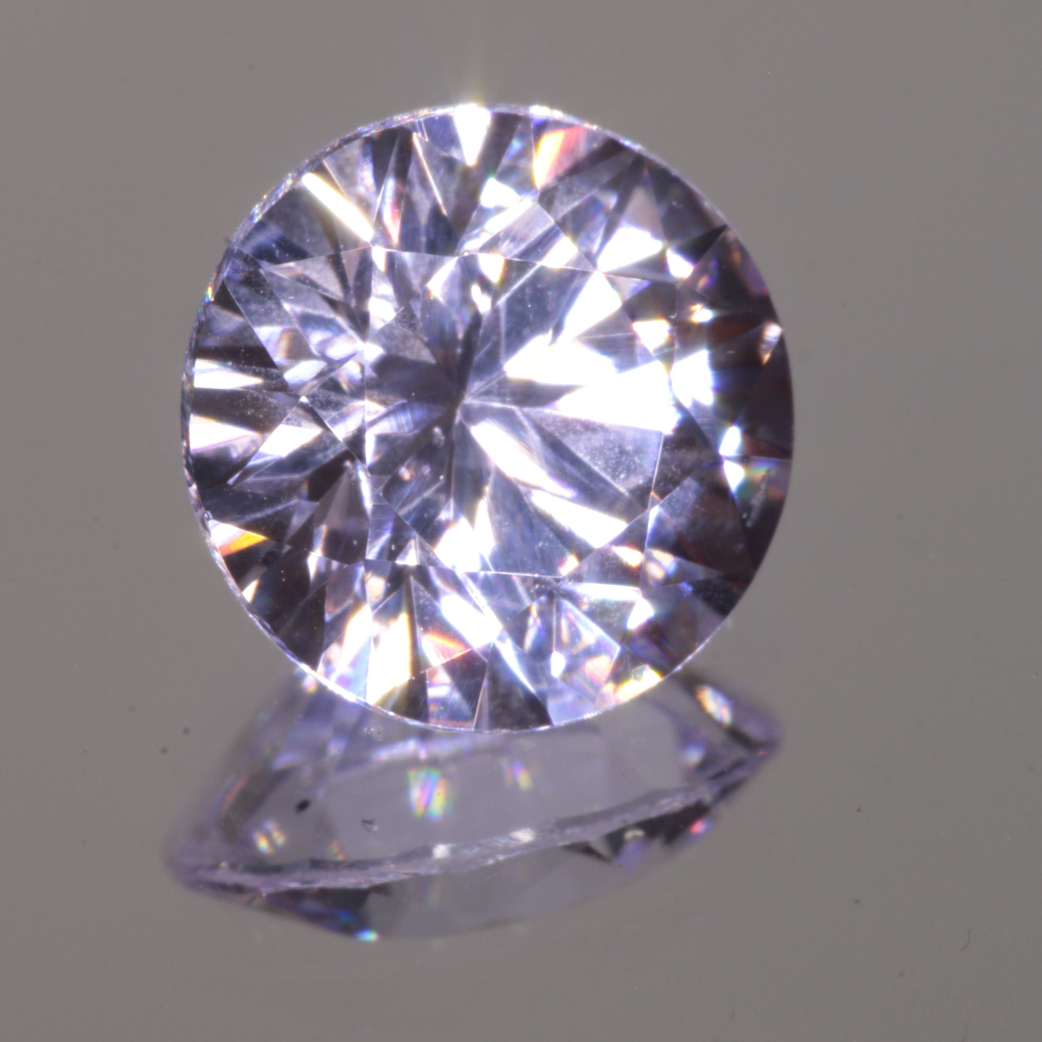Faceted Round YAG:Nd Stone
