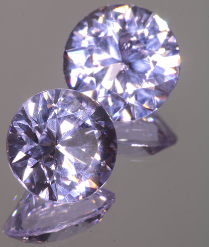 Pure Nd:YAG Gems, Violet Laser Garnet Loose Stones