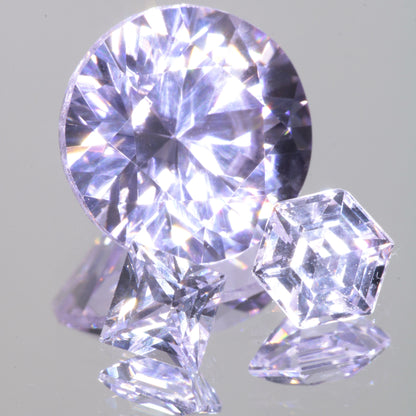 Pure Nd:YAG Gems, Violet Laser Garnet Loose Stones