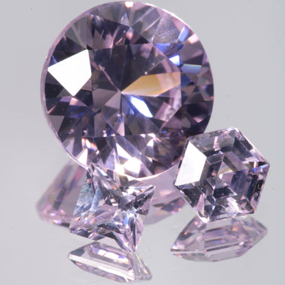 Pure Nd:YAG Gems, Violet Laser Garnet Loose Stones