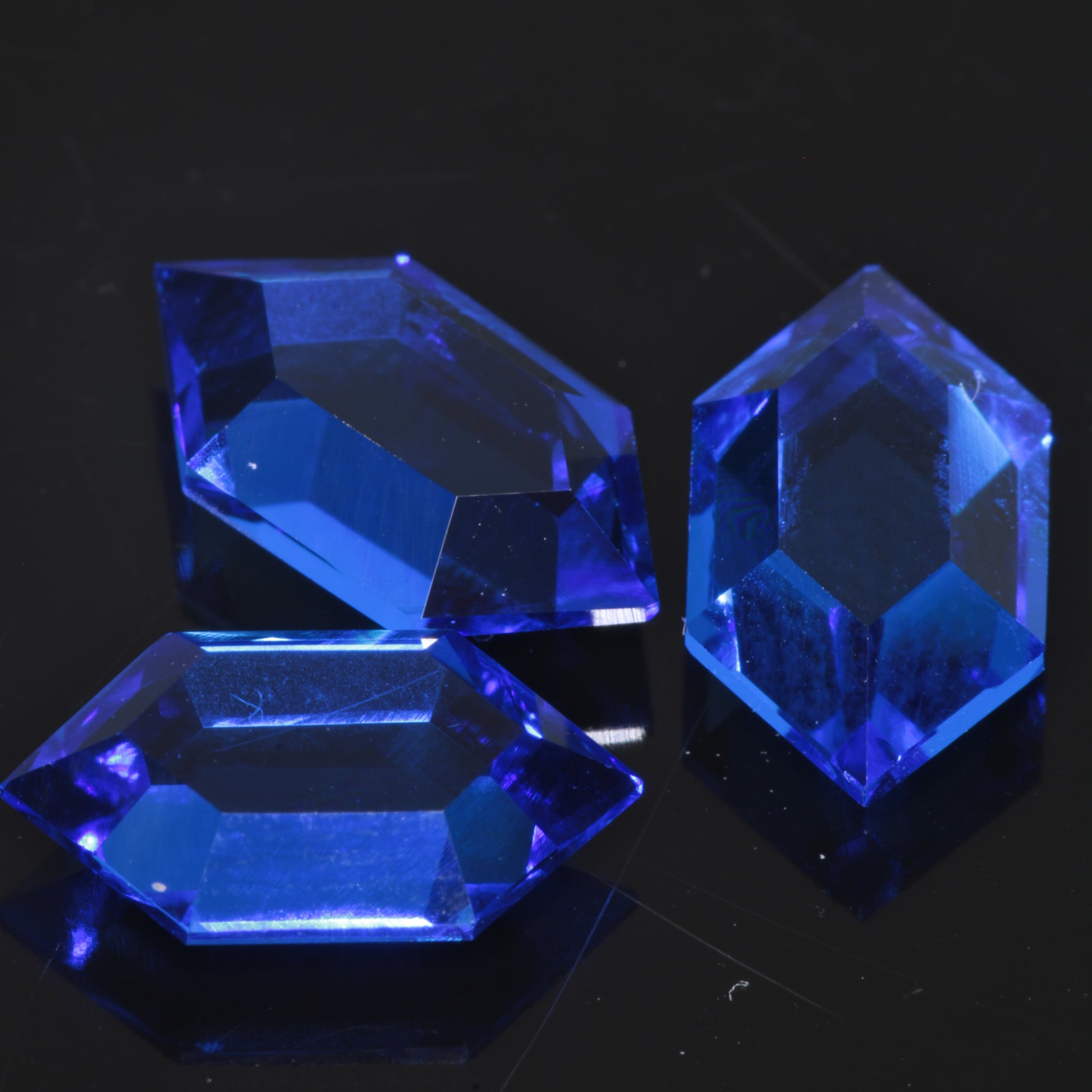 Blue Spinel Retrohex Gemstones