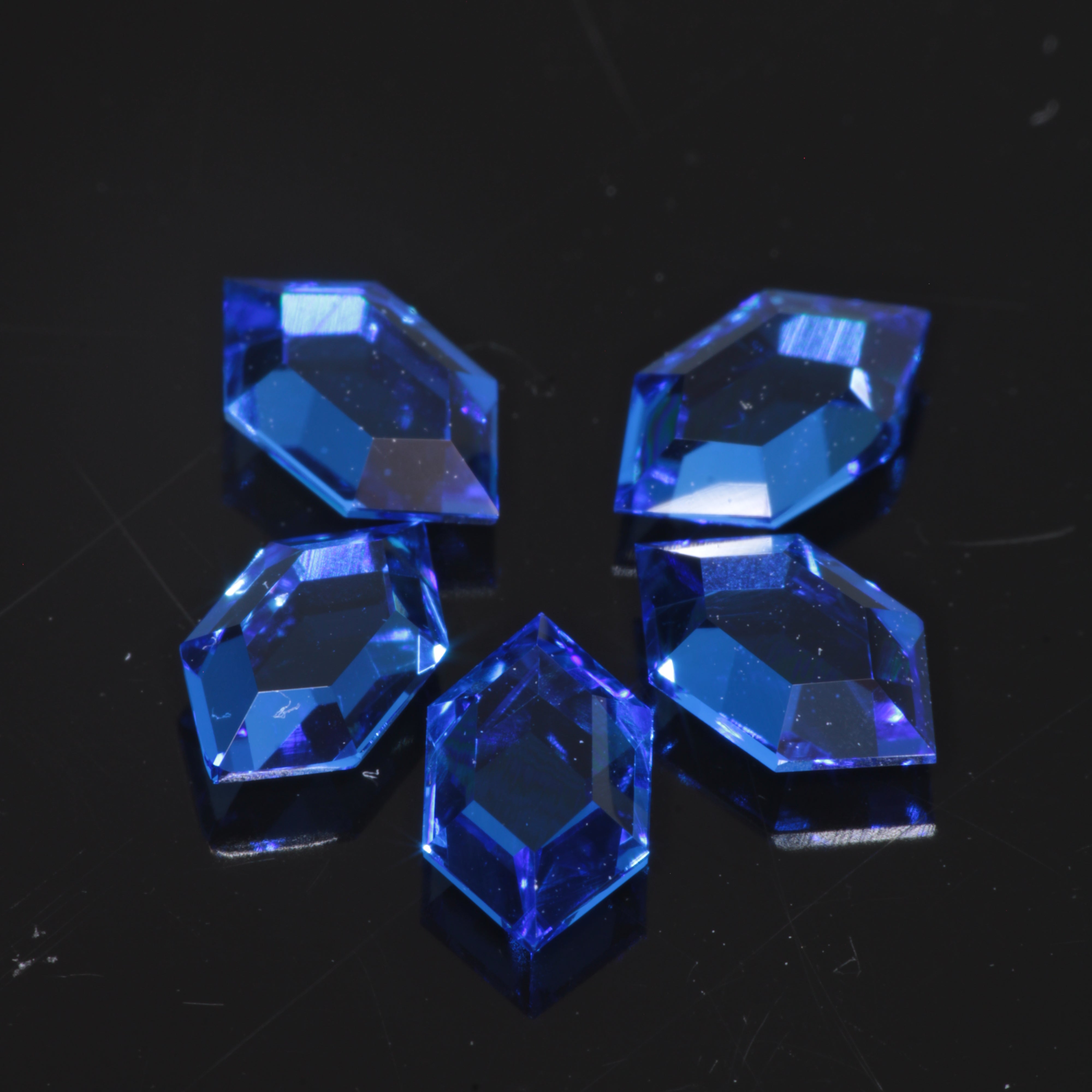 Blue Spinel Retrohex Gemstones