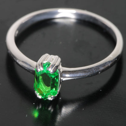 CTH:YAG Classic Thin RetroHex Ring Size 8 