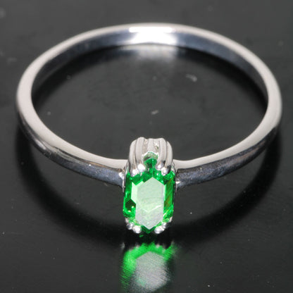 CTH:YAG Classic Thin RetroHex Ring Size 11 