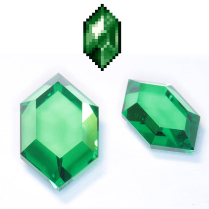 RetroHex™ Cut Gems, Laser Garnet and More