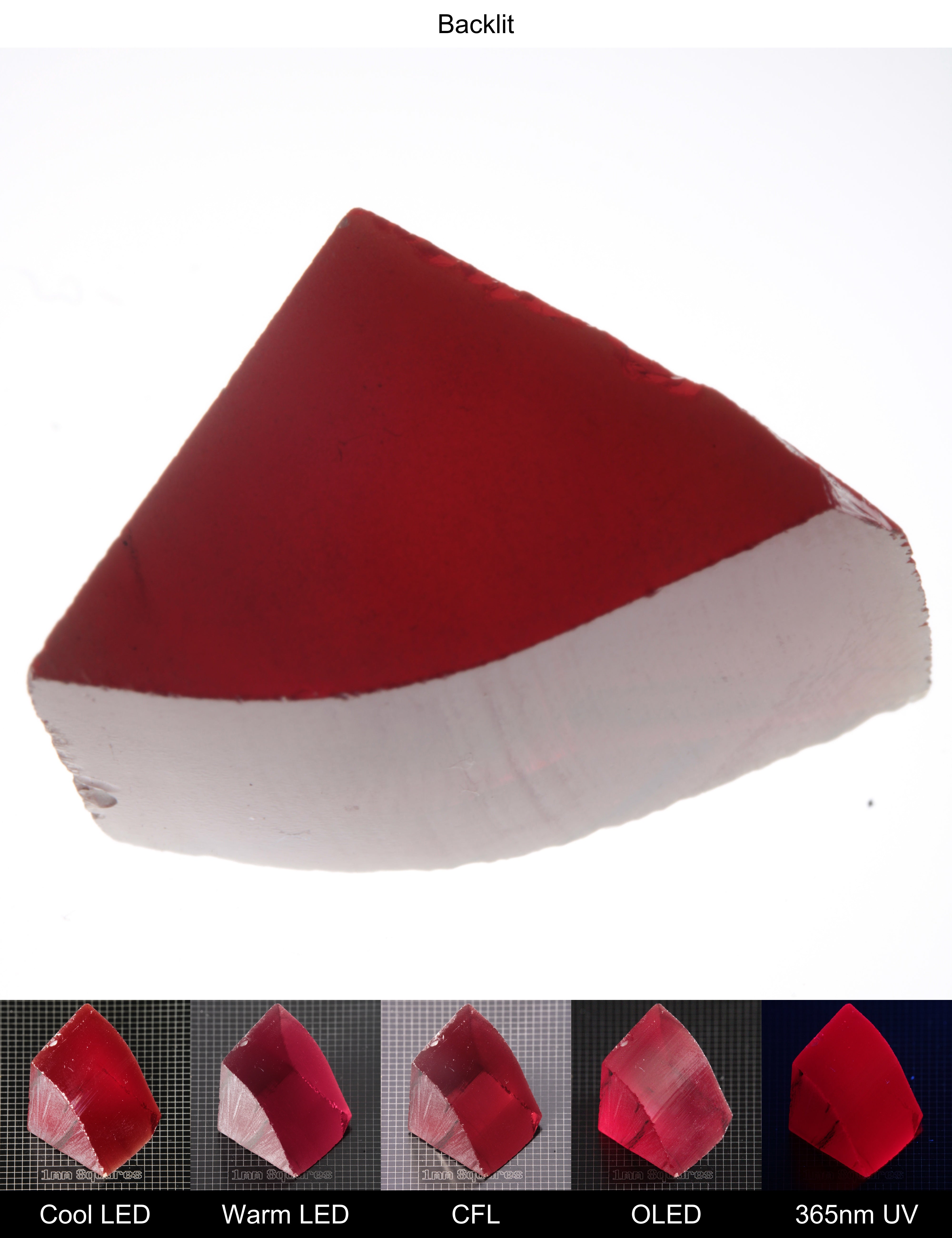 Dark Ruby Edge Gem Rough