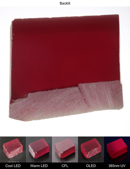 Dark Ruby Block Gem Rough