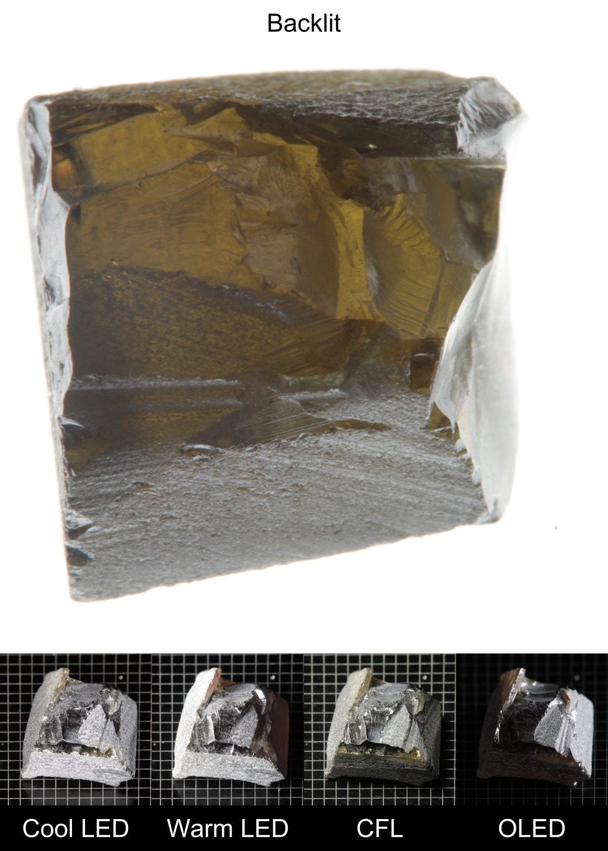 Rough Honey Rutile Block